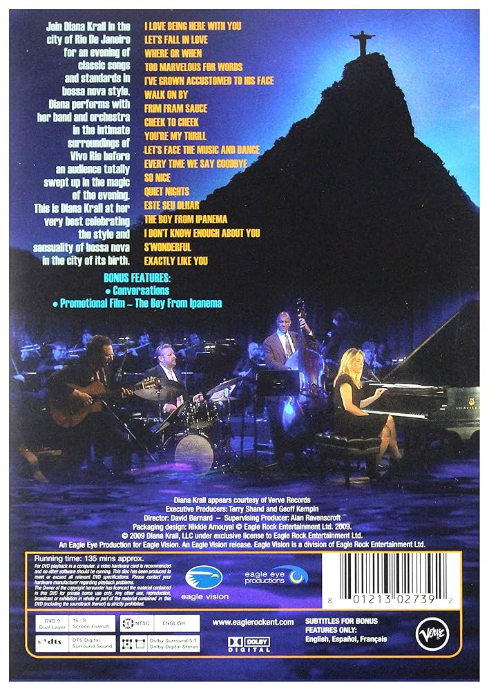 Amazon.com: Live In Rio[DVD] : Diana Krall: Movies & TV